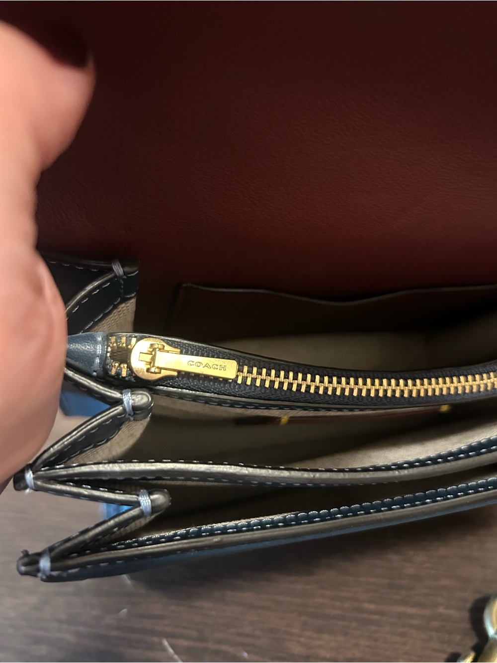 Coach Riley Top Handle - Picture 10 of 11